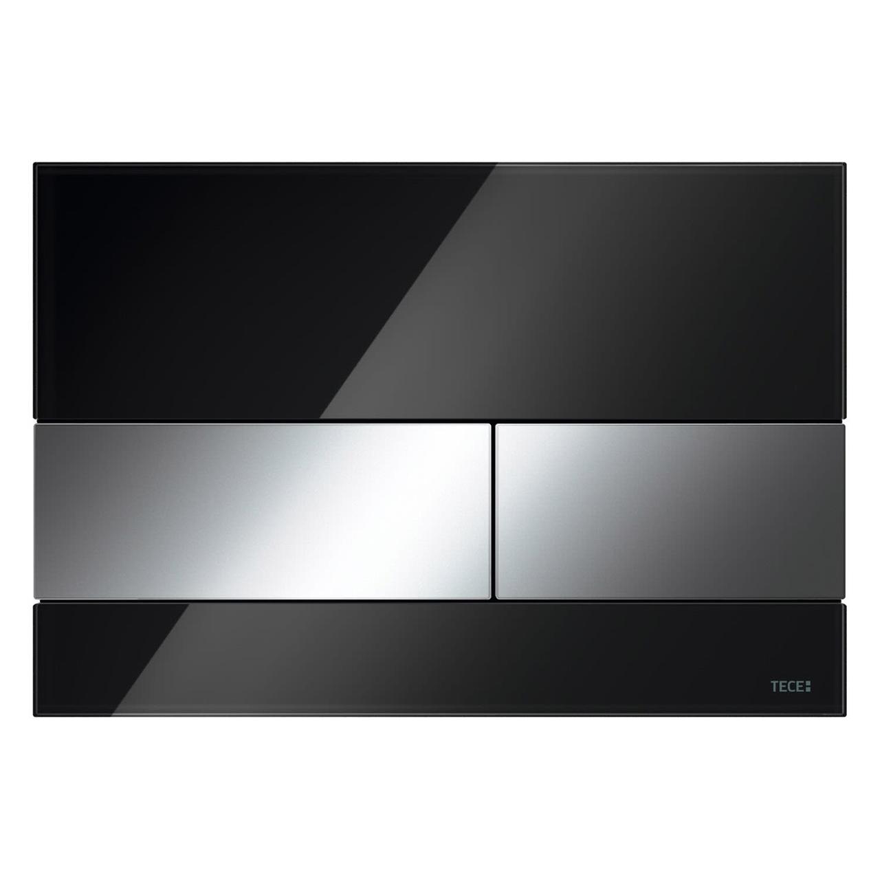 Кнопка зливу для інсталяції TECE подвійна чорна 194246 9240807, фото 1