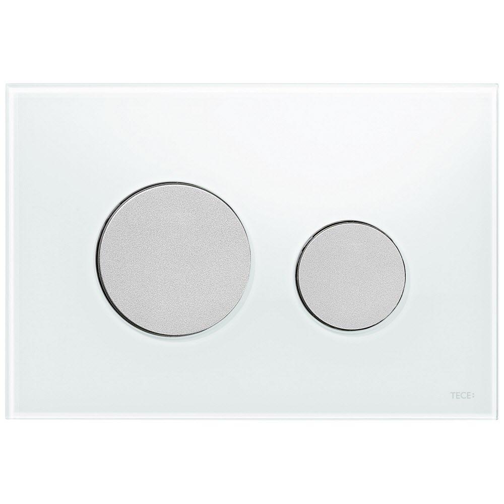 Кнопка зливу для інсталяції TECE подвійна біла 194262 9240659, фото 1