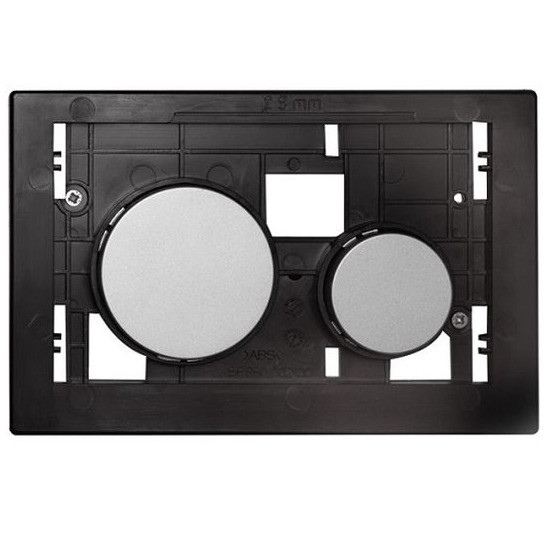 Внутрішня частина кнопки зливу TECE подвійна матована хром 194275 9240665, фото 1