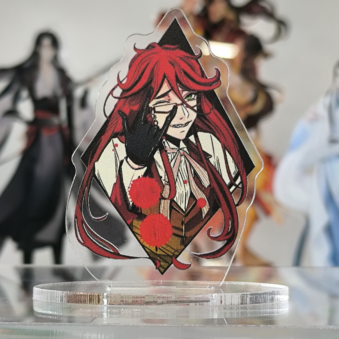 Акриловая статуетка Грелль Саткліфф Темний дворецький (7 см) / Black Butler, фото 1