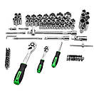 Професійний набір інструментів в кейсі Winso Pro 1/2", 1/4" 72 T, CR-V, 94од., фото 5