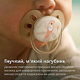 Пустушка ортодонтична симетрична Philips Avent 0-6 міс 2 шт., фото 5
