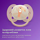 Пустушка ортодонтична симетрична Philips Avent 0-6 міс 2 шт., фото 6
