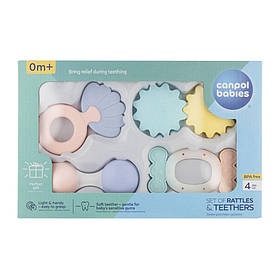 Набір брязкалець та прорізувачів для малюків від 0 місяців Canpol babies