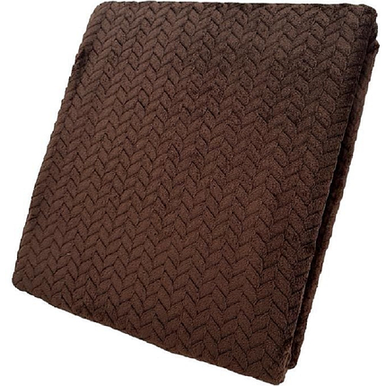 Плед Ardesto Jacquard Braid 160х200 см коричневий ART0205JB, фото 1