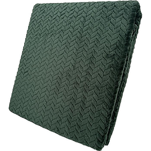 Плед Ardesto Jacquard Braid 160х200 см смарагдовий ART0207JB