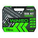 Професійний набір інструментів в кейсі Winso Pro 1/2", 1/4" 72T, CR-V, 110од., фото 5