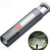 Акумуляторний ліхтар 2в1