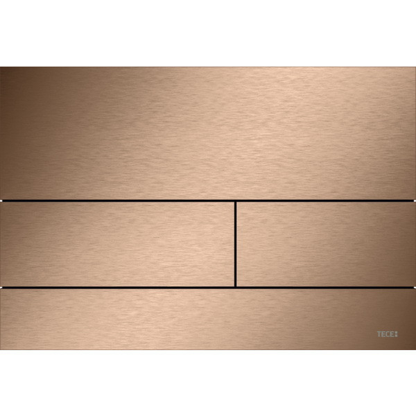 Кнопка зливу для інсталяції TECE подвійна матована золото 214565 9240848, фото 1