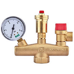 Група безпеки для котла ROHO R2112-100 1" вн латунь RO0220