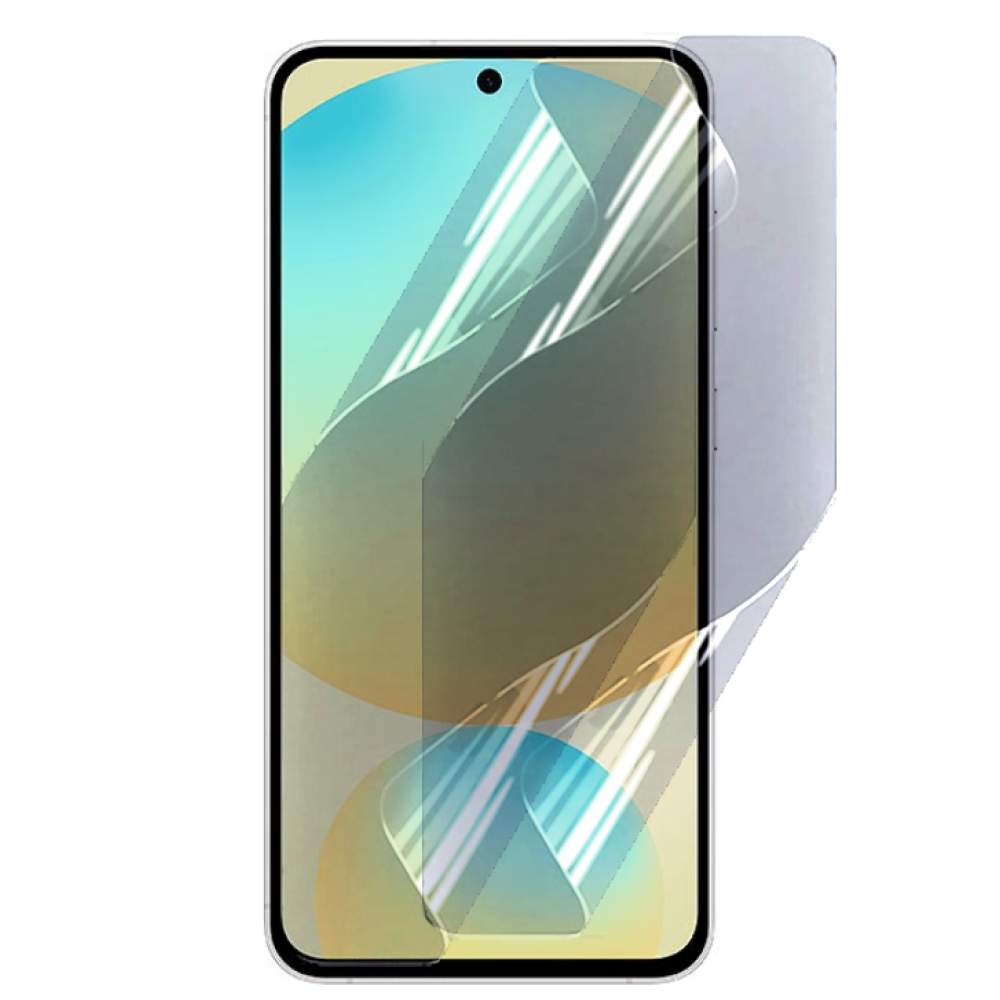 Протиударна гідрогелева плівка Hydrogel Film Samsung Galaxy S24 FE​​​​​​​​, Transparent, фото 1