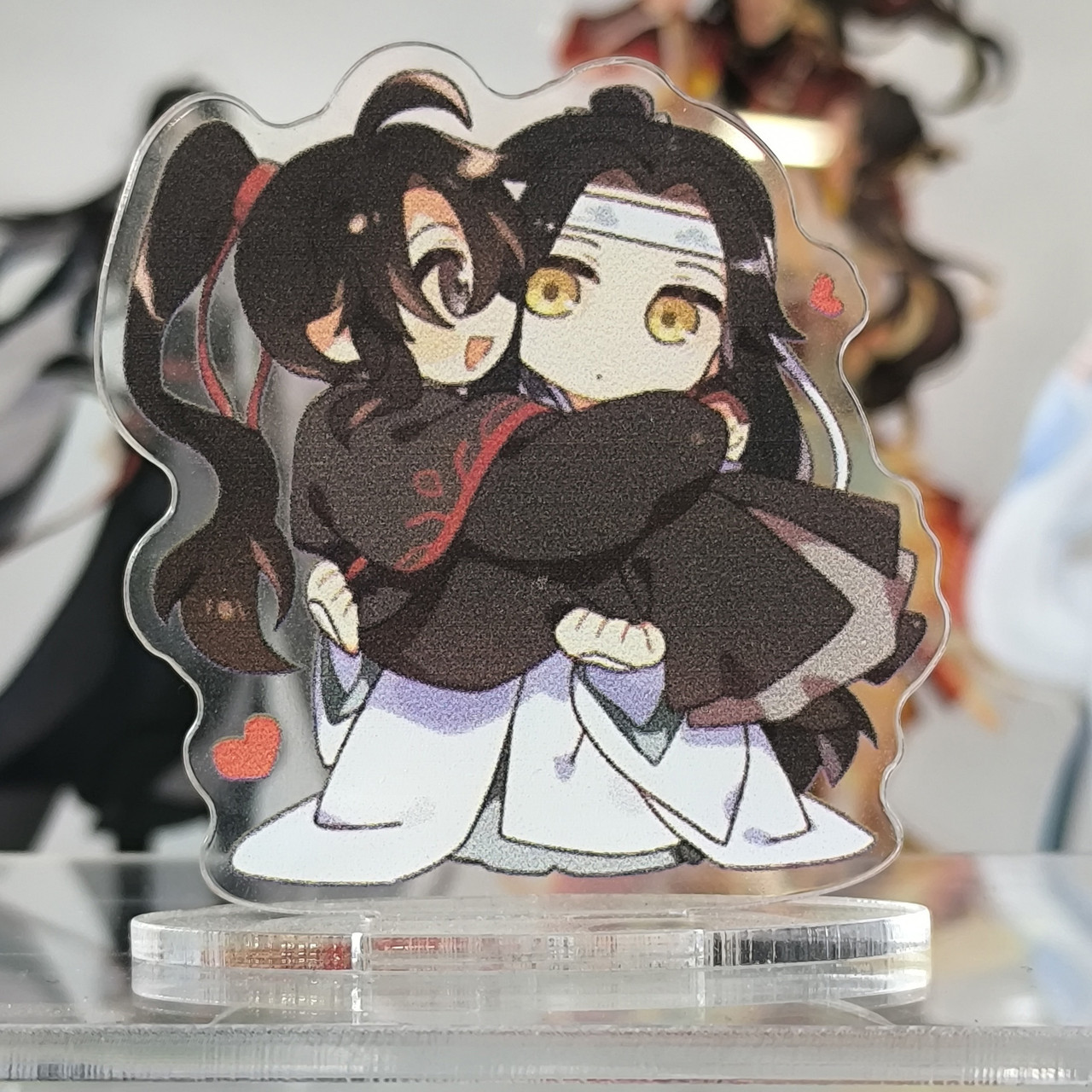 Акрилова статуетка Магістр диявольського культа Вей Усянь та Лань Чжань (7 см) / Mo Dao Zu Shi, фото 1