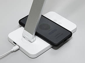 Світлодіодний сенсорний настільний світильник з usb зарядкою 5Вт, фото 3