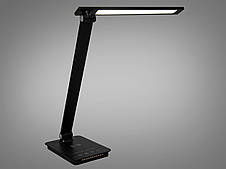 Сенсорна лед настільна нічна лампа з usb зарядкою димером таймером, фото 2