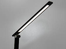 Сенсорна лед настільна нічна лампа з usb зарядкою димером таймером, фото 3