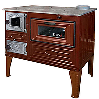 DUVAL EK-4012 Дров'яна піч-кухня «євро буржуйка» з духовкою