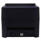 Принтер для друку етикеток Xprinter XP-420B — термопринтер штрих-кодів, наліпок і ярликів для магазинів, складів та логістики,, фото 5