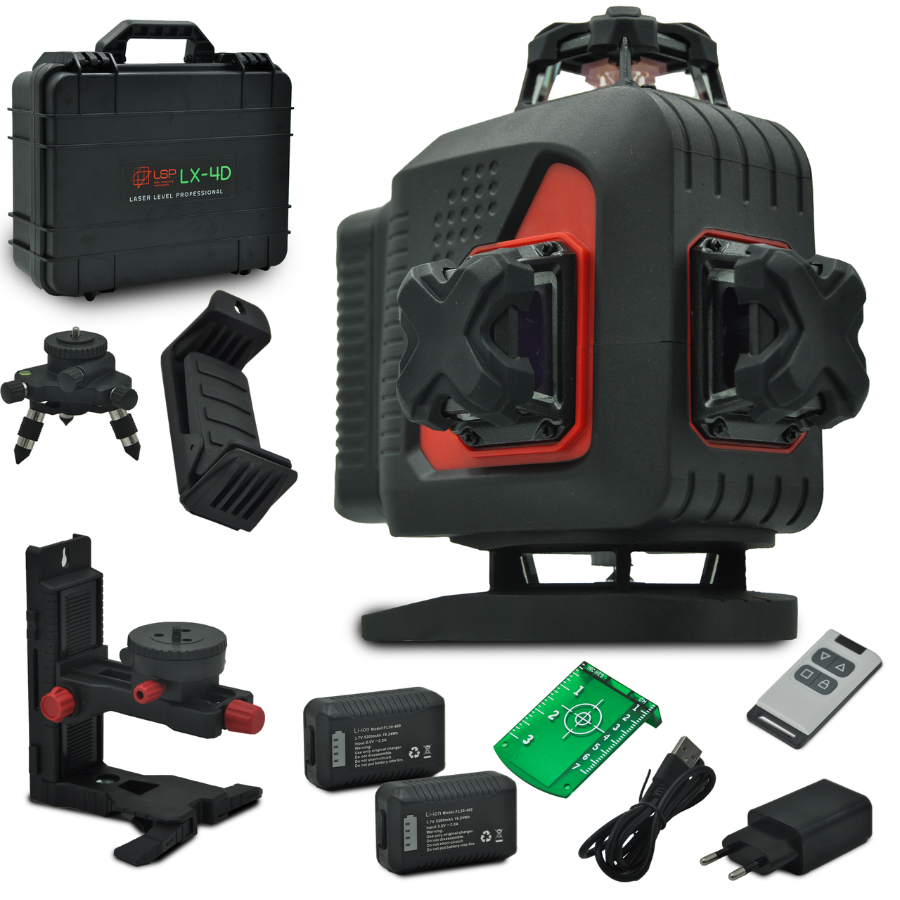 Купить Лазерный уровень нивелир LSP LX-4D Pro Max Osram лазерный ...