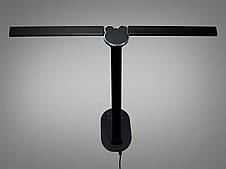 Компактна розкладна лед настільна нічна лампа з usb зарядкою 14Вт, фото 2