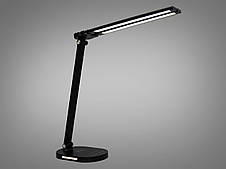 Компактна розкладна лед настільна нічна лампа з usb зарядкою 14Вт, фото 3