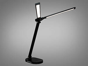 Компактний світлодіодний настільний нічний світильник 14Вт чорний, фото 2