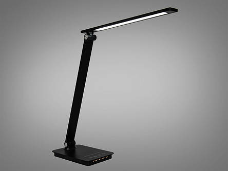 Настільна лампа лед з дімером таймером нічником лампа-трансформер, фото 1