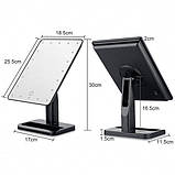 Дзеркало косметичне настільне, Дзеркало для макіяжу зі збільшенням Портативне для макіяжу EL-12, фото 9