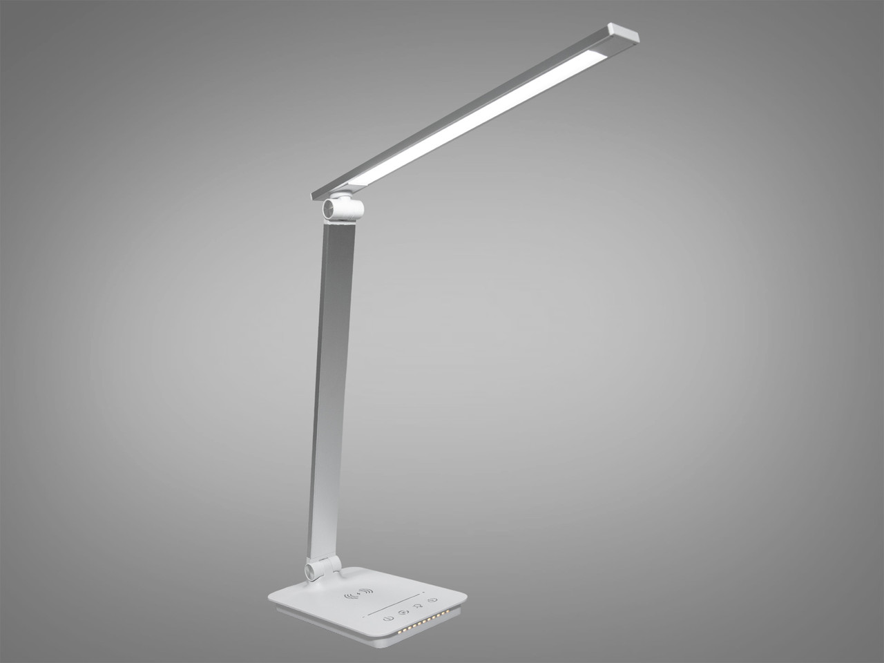 Світлодіодна настільна нічна лампа з usb зарядкой таймером дімером