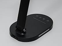 Світлодіодна нічна настільна лампа для манікюра 6Вт чорний, фото 4