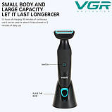 Професійна елетробритва VGR, Електробритва, Бритва професійна для гоління, Професійне гоління UL-87, фото 10