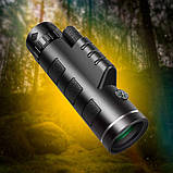 Монокуляр UN-3012 40X60 надпотужний легкий компактний з подвійним фокусуванням PY-20, фото 6