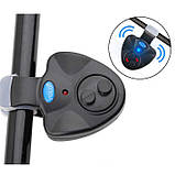 Електронний сигналізатор клювання Yolo на вудку світлозвук ZV-96, фото 8