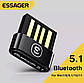 Bluetooth-адаптер  ESSAGER Mini BT5.0 Adapter Black, фото 8