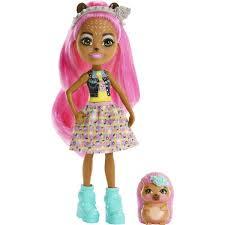 Лялька Enchantimals Hensley Hedgehog City tails Їжачок Гінслі (HKN13) FNH22