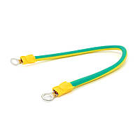 Перемичка (з'єднувач) 250 мм 6 мм2 під болт М6 (6,3мм внутрішній діаметр) для акумуляторів, ціна за штуку