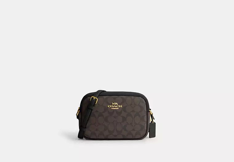 Жіноча сумка Coach Jamie Camera Bag (коричнева) ОРИГІНАЛ, фото 1