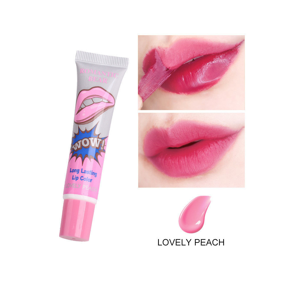 Тінт - плівка для губ Romantic Bear - Lovely Peach, 15 г