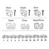 Ланцюг для бензопили STIHL MS 182, MSE 170-230, MSA 220, фото 4