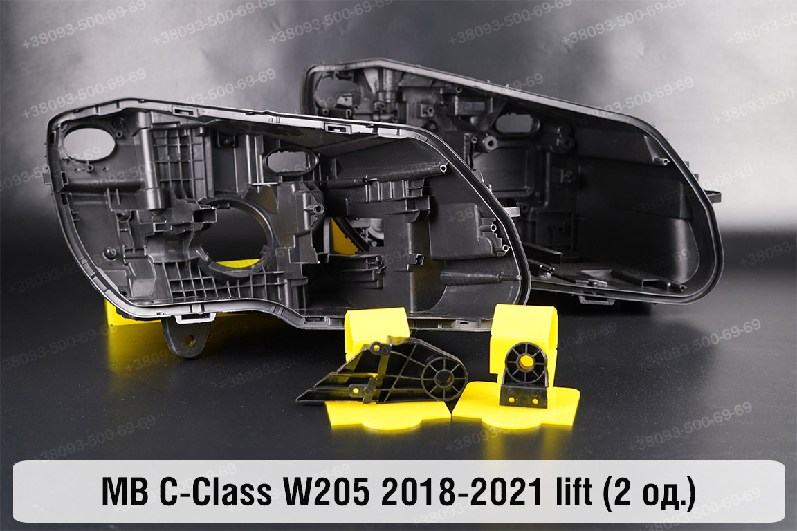 Ремкомплект кріплення корпуса фар Mercedes-Benz C-Class W205 (2018-2021) рест правий – 2 од., фото 1
