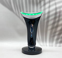 EMS масажер для обличчя та шиї омолоджуючий, мікрострумовий Wi-mas MJ400, масажер для обличчя світлодіодний