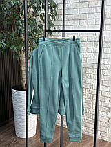 Стильний жіночий костюм на флісі, тканина "Трикотаж" 50, 52, 54, 56 розмір 50, фото 3