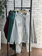 Стильний жіночий костюм на флісі, тканина "Трикотаж" 50, 52, 54, 56 розмір 50, фото 3