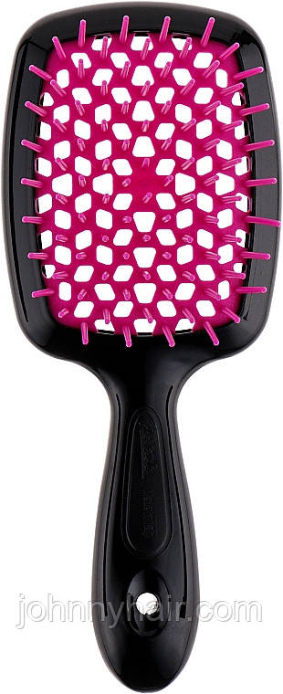 Щітка JANEKE Superbrush small чорна-малина