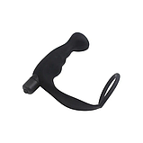 Вібратор простати з ерекційним кільцем, Анальний масажер із вібрацією, стимулятор простати, Інтимні іграшки, фото 3