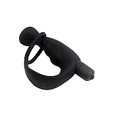 Вібратор простати з ерекційним кільцем, Анальний масажер із вібрацією, стимулятор простати, Інтимні іграшки, фото 5