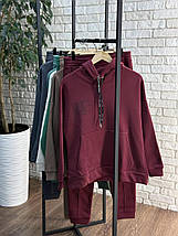 Стильний жіночий костюм на флісі, тканина "Трикотаж" 50, 52, 54, 56 розмір 50, фото 3