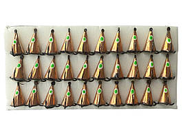 Блешня Вітрило Конус Середній - Вертикальна - Трикрючкова