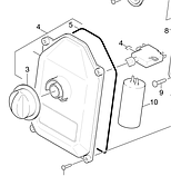 Вимикач в зборі karcher HD 650, фото 3