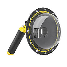 Купол підводний DJI ACTION 3/4 з курком Dome Port 30 м TELESIN OA-DMP-001