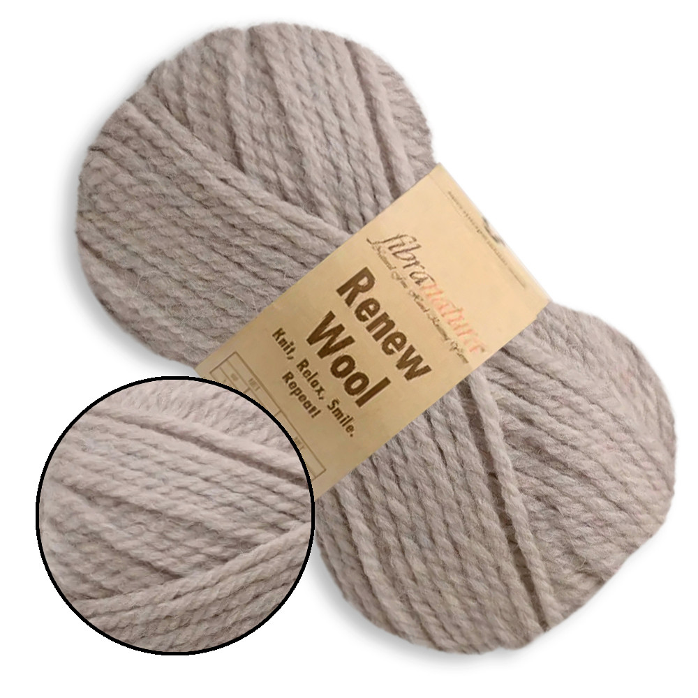 FibraNatura Renew Wool, Сіро-бежевий No110